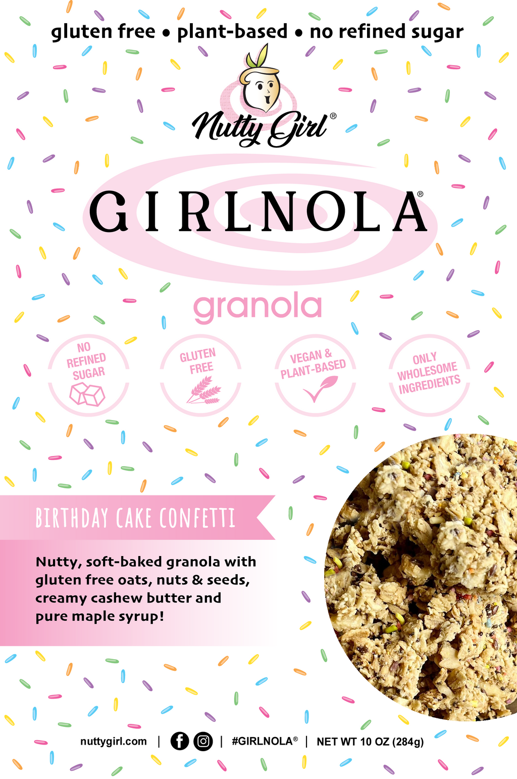 Girlnola Original & Girlnola Keto 5lbs Bulk | Gluten Free, Plant-based Granola