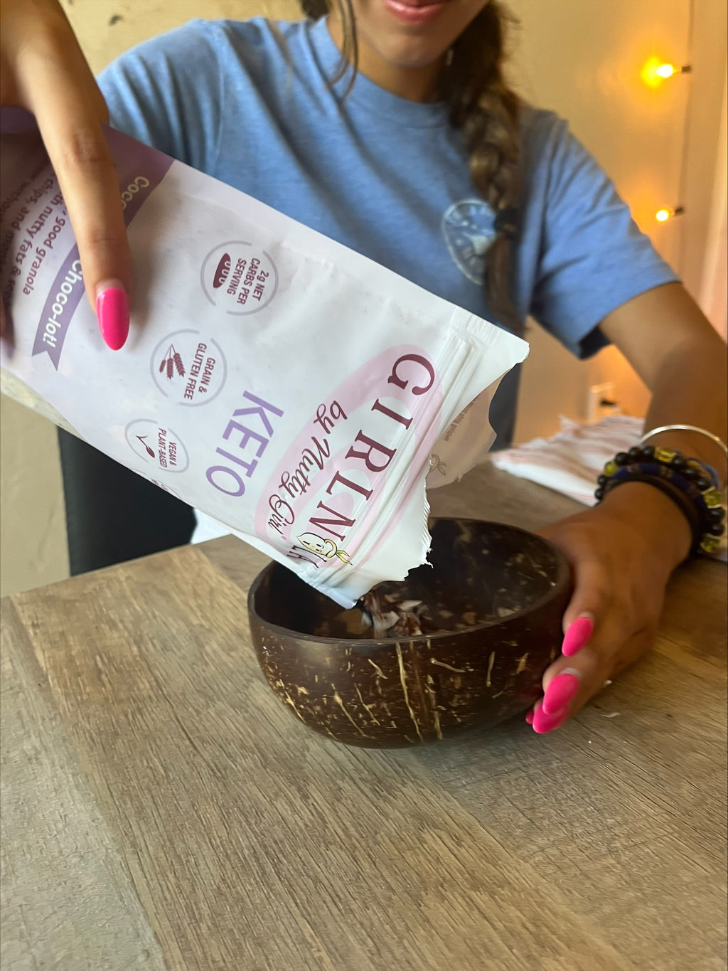 Girlnola® Keto | Variety 4-Pack | Low Carb Low Sugar Granola
