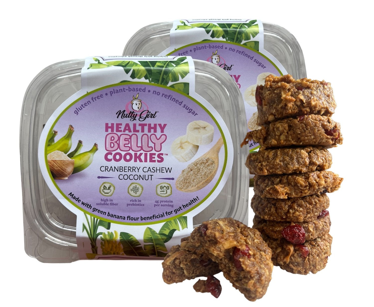 Healthy Belly Cookies™️Prebiotic Cookies Good for Gut Health! | Soft Oatmeal Cookies