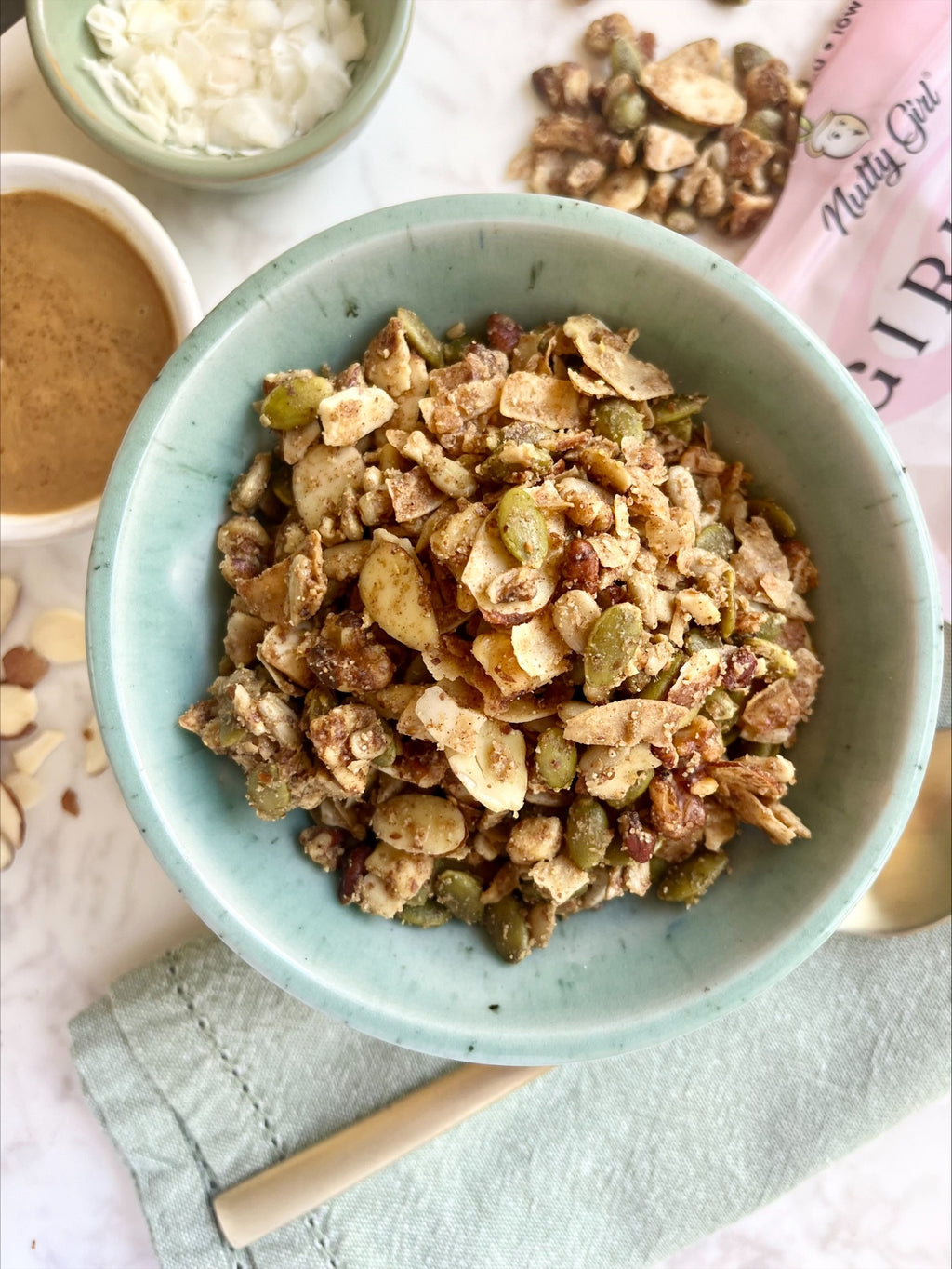 Girlnola® Keto | Variety 4-Pack | Low Carb Low Sugar Granola
